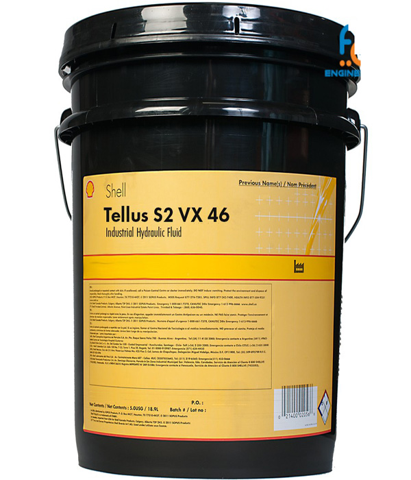 Dầu thủy lực Shell Tellus S2 VX 46 20L