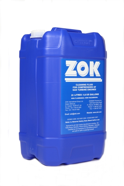 Dung dịch rửa Turbine máy nén khí ZOK 27 25L