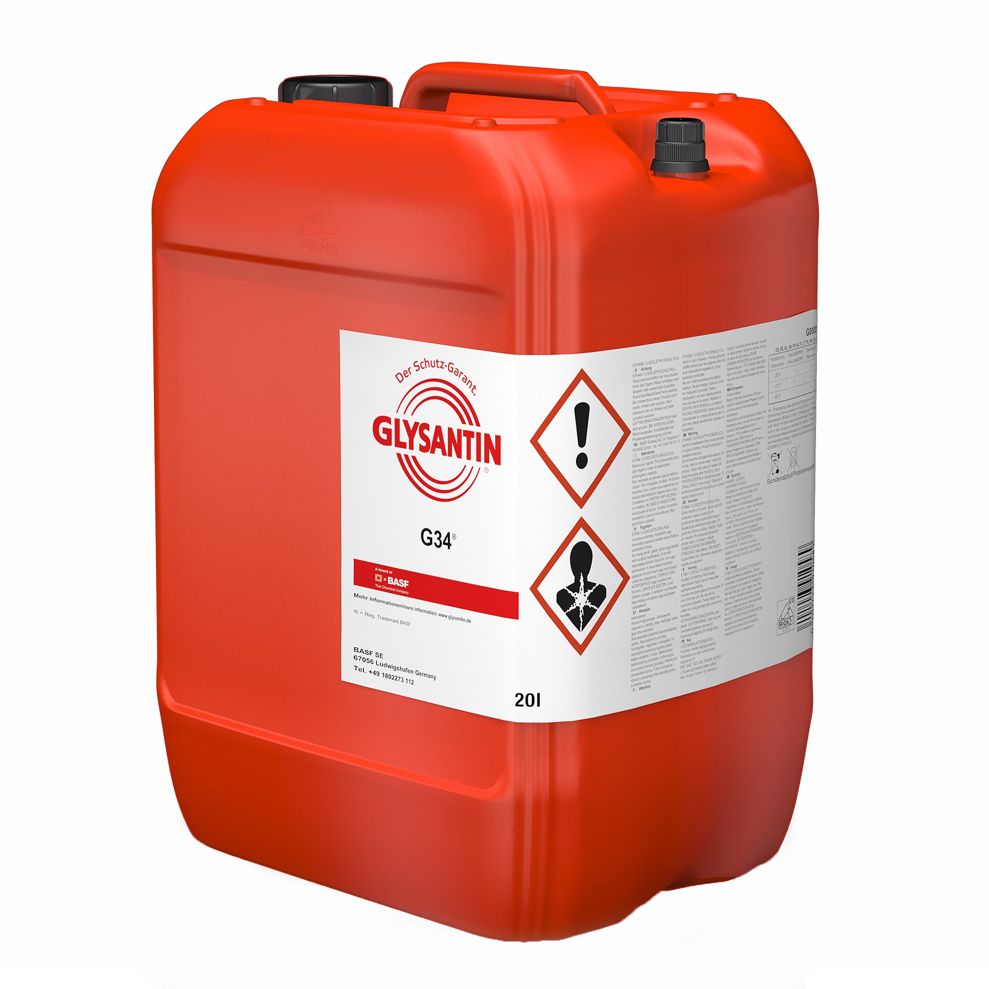 Nước làm mát Basf Glysantin G34 20L