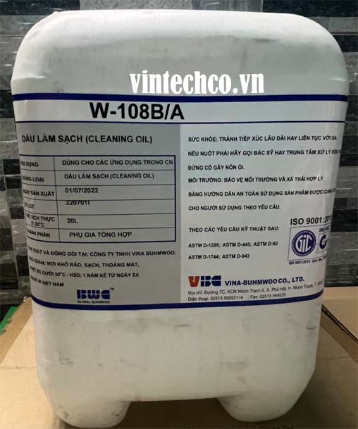 Chất tẩy rửa hòa tan trong nước Buhmwoo W-108