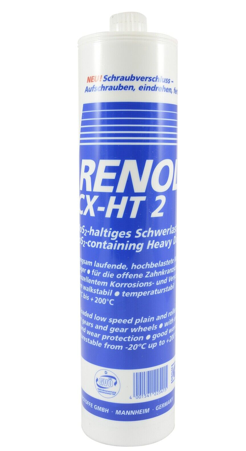 Mỡ chịu nhiệt Fuchs Renolit CX-HT 2 600Gr