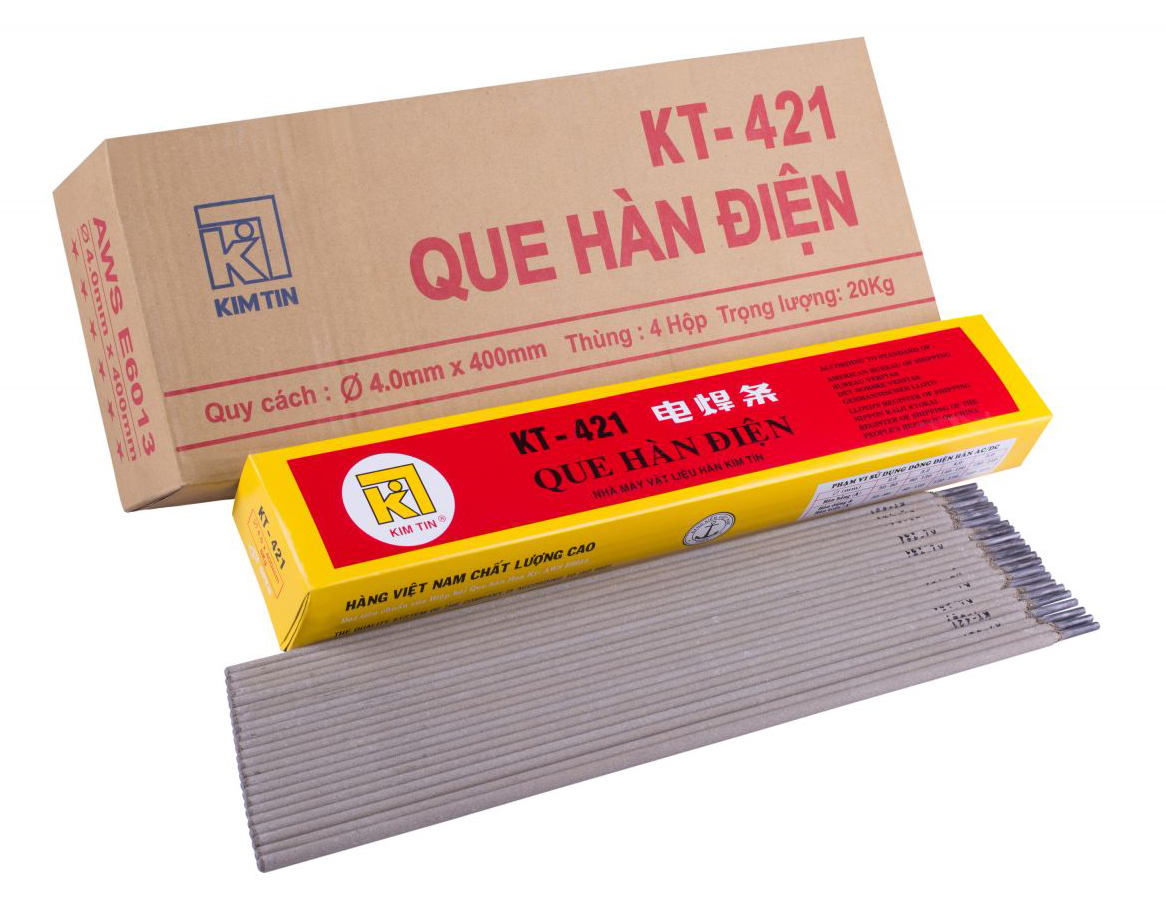 Que hàn sắt KT-421-D2.5 (20kg/thùng)